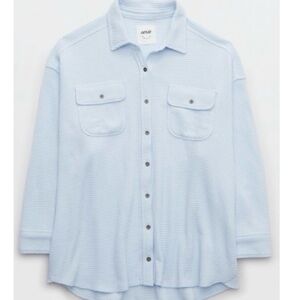 Aerie LumberJane Waffle Shirt